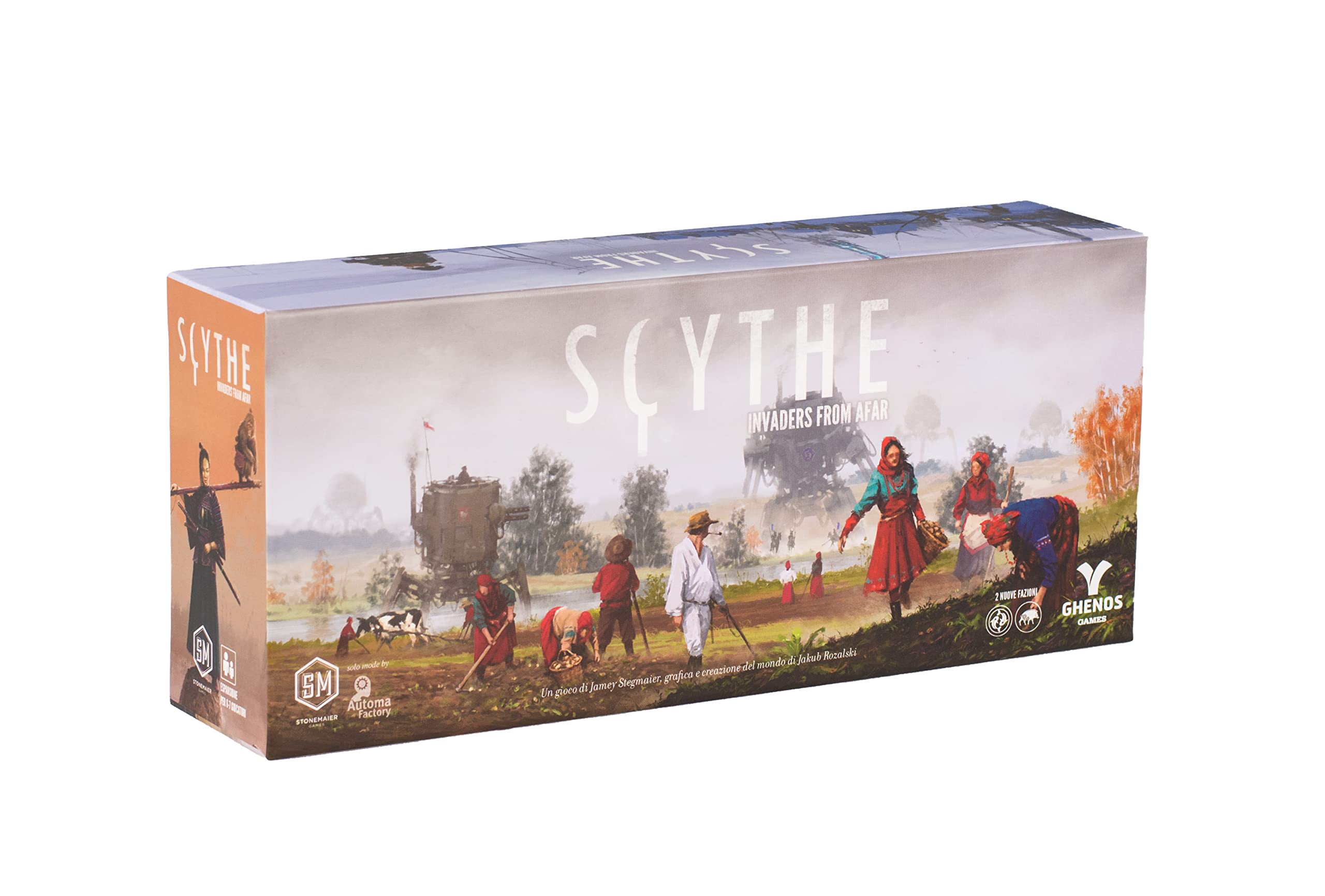 Ghenos Games dV Giochi GHE068 Scythe: Invaders from Afar Board Game