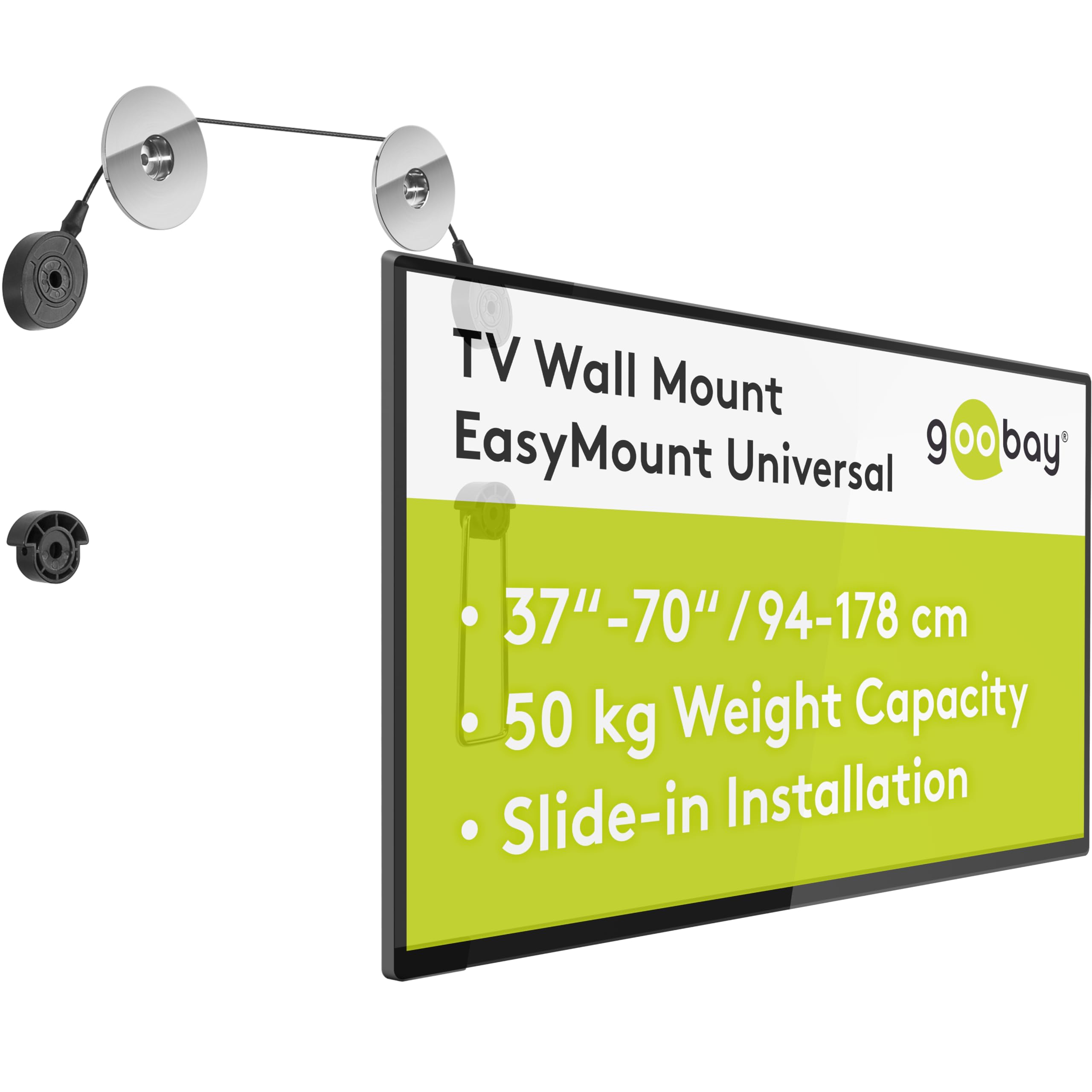 Goobay 63490 TV EasyMount L, black