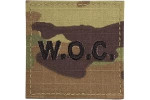 UNIFORM ACCESSORIES UNLIMITED INC Scorpion OCP Rank Insignia With Fastener- Warrant Officer Candidate WOC