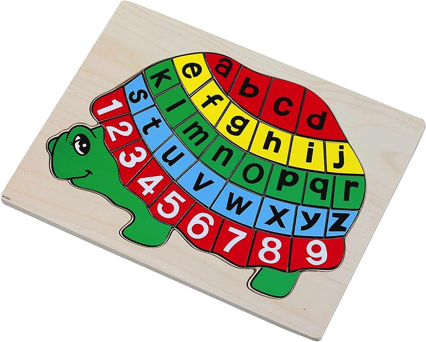 Vivir Wooden Board Small Letters Alphabet Puzzles For Kids