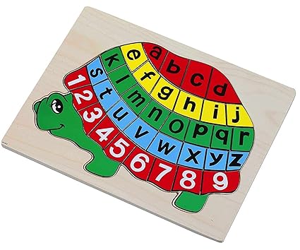 Vivir Wooden Board Small Letters Alphabet Puzzles For Kids