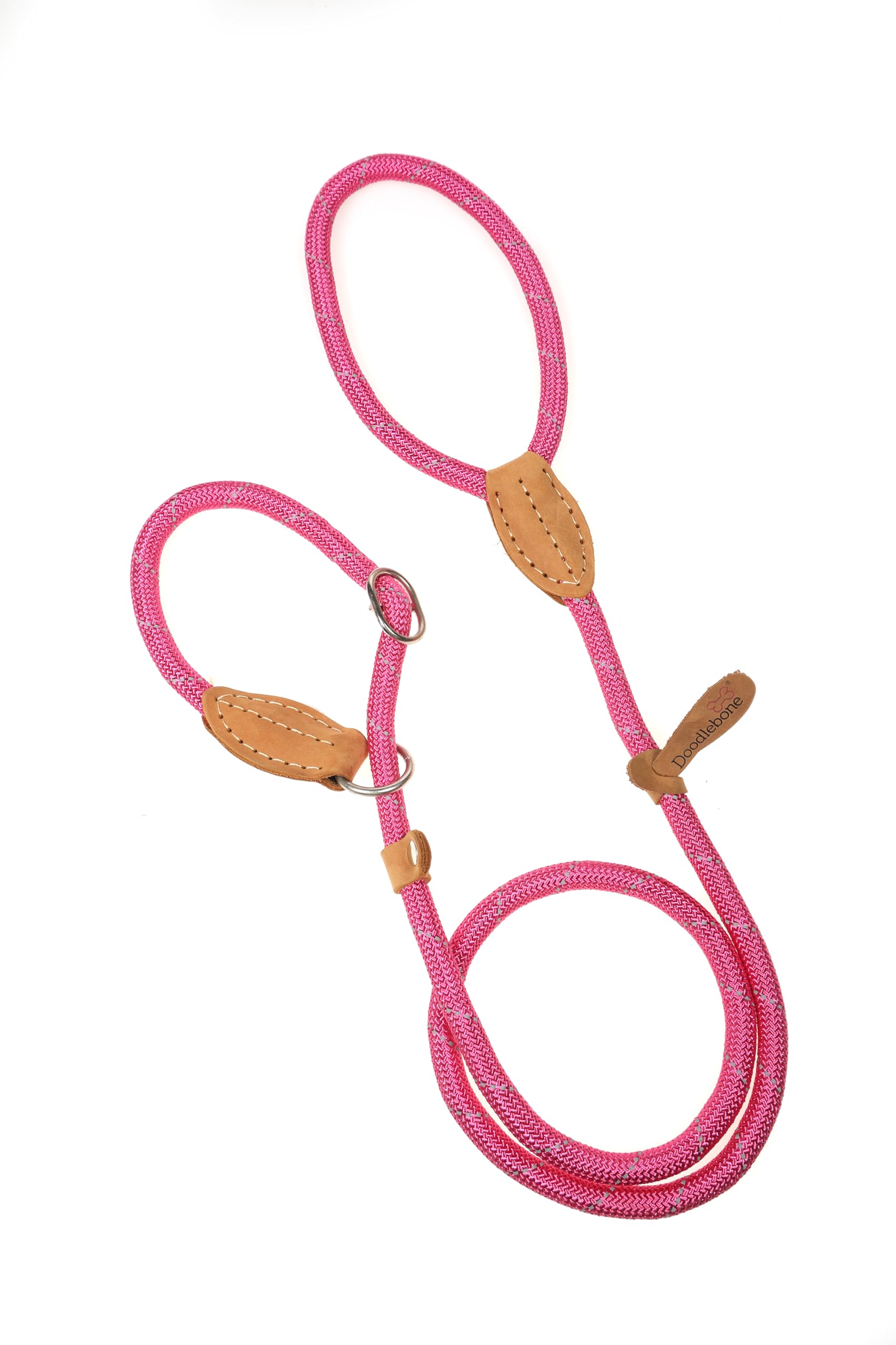 Doodlebone Slip Lead, Fuchsia, 9mm — image 1