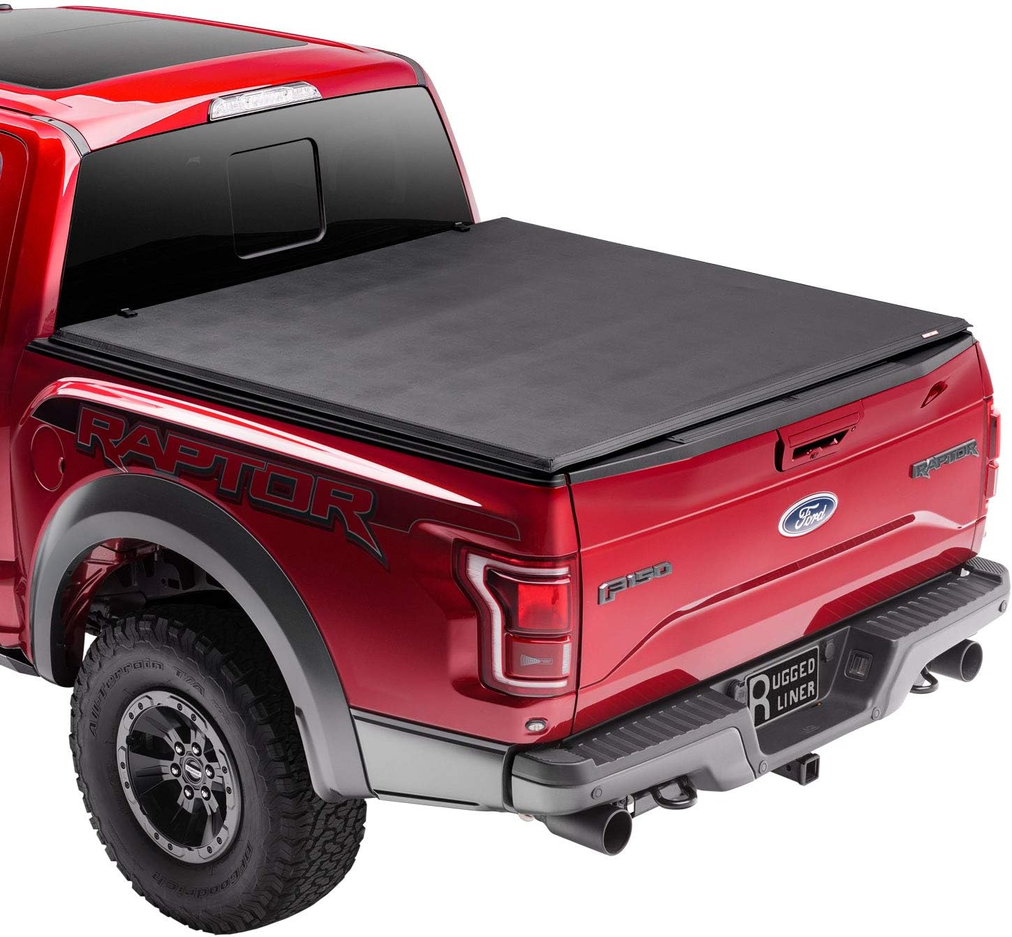 Amazon Com Rugged Liner Premium Soft Folding Truck Bed Tonneau Cover Fcf5515 Fits 2015 2020 Ford F 150 5 7 Bed 67 1 Automotive