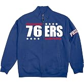Blue 84 NBA unisex-adult Nba Officially Licensed Full Zip Sweatshirt Felt Embroidery