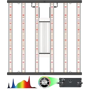 Hyphotonflux UV-A LED Grow Light - Best low heat UV spectrum