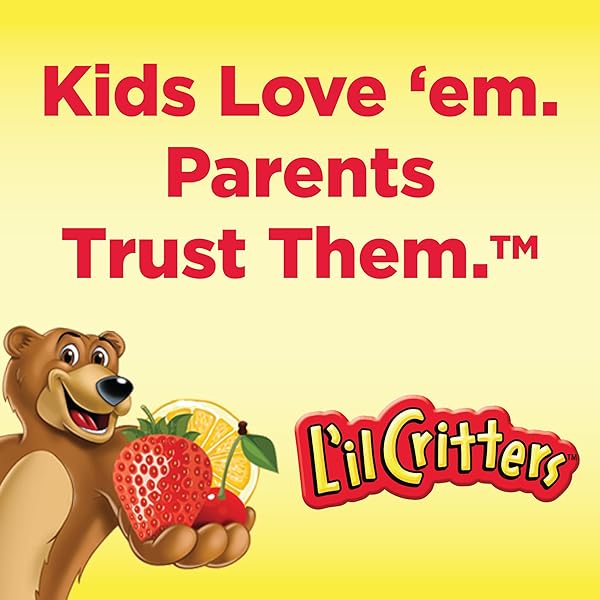 L’IL CRITTERS VITAMIN D GUMMY BEARS, 190 COUNT