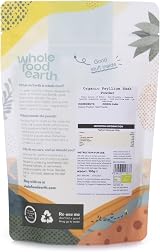 Wholefood Earth Organic Psyllium Husk Powder 250g – Pure Fibre Supplement view 2