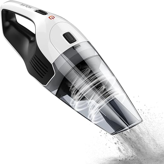 Auxiwa Holife Handheld Cordless Vacuum Hand Car Pet Hair Cleaner Vac 148v Lithium With Quick Charge Tech And Cyclonic Suction
