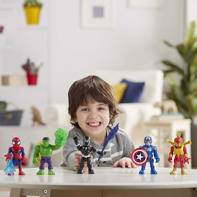 marvel playskool heroes 5 pack