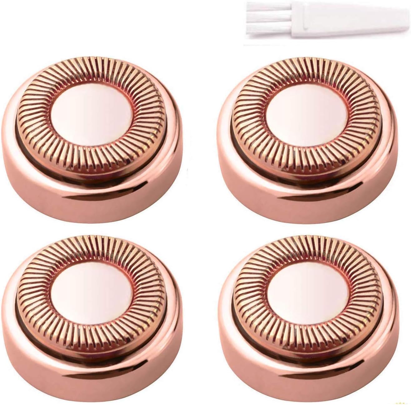 Facial Hair Removal Replacement Heads for Women's Painless Flawless