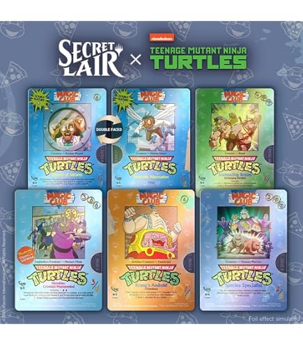 Magic: The Gathering Secret Lair x Teenage Mutant Ninja Turtles