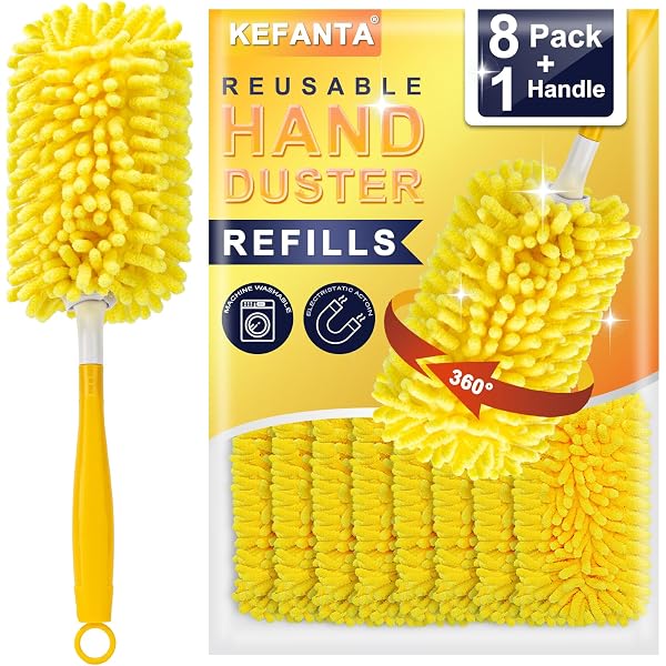 VanDuck Dust Mop Refill Compatible with Swiffer Sweeper (6 VanDuck Dust Mop Refill Compatible with Swiffer Sweeper (6