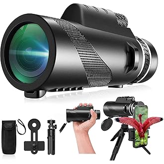 Amazon.com : 80x100 Monocular-Telescope High Powered for 