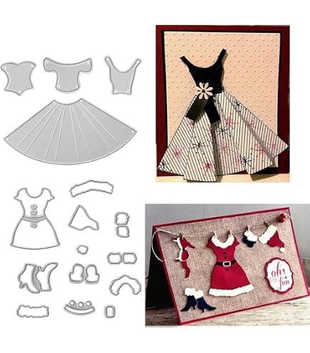 Amazon.com: Dress Form Steel Die for Scrapbooking (DIE409K)