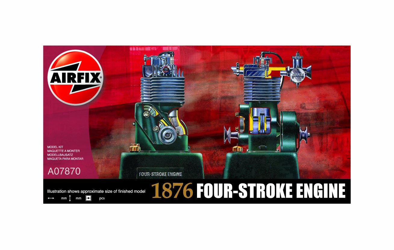 Engine FourStroke A07870 Airfix Model Kit Building Airplane & Jet Kits