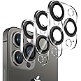 Dengduoduo 3 Pack Tempered Glass Camera Lens Protector for iPhone 13 Pro 6.1" & iPhone 13 Pro Max 6.7", Ultra HD, 9H Hardness, Anti-Scratch, Case Friendly, Easy to Install [No Affect on Night Shots]