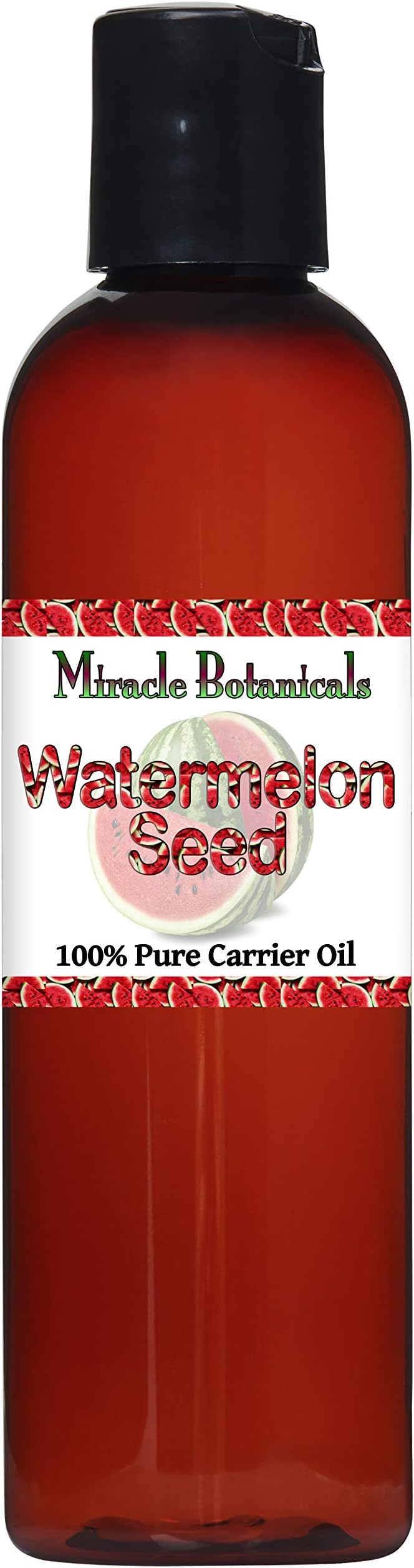 Miracle Botanicals Watermelon Seed Oil - 100% Pure Citrullus Vulgaris (4OZ)
