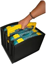 Tayg 301001 Multibox 4 Organiser Cases 335x250x275mm Yellow Green Black view 3