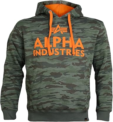 alpha industries hoodie camouflage