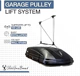 StoreYourBoard Cargo Box Ceiling Hoist Garage Storage Lift System 150 lbs view 4