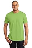 Hanes Short Sleeve 50/50 T-Shirt - 5170,Green -Large