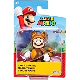 Super Mario Tanooki Mario 2.5 Inch Action Figure