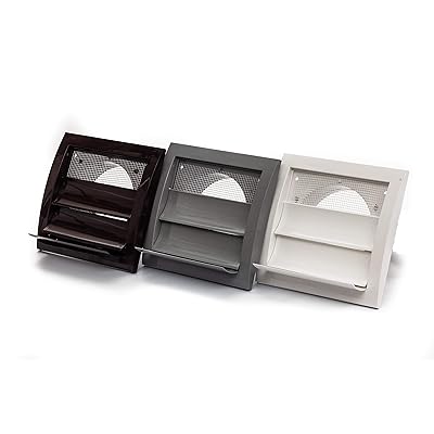 picture Outdoor Dryer Vent Cover Brown vent systems 4 inch brown air vent cover dryer vents and bathroom exhaust vents pipe white louvered outdoor dryer vent cover opening flap vent