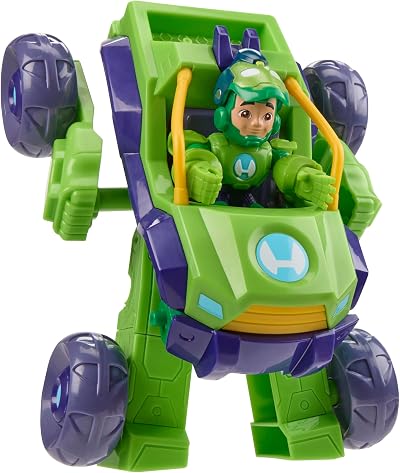 Marvel Iron Man and His Awesome Friends 2-In-1 Mech Suit & Vehicle