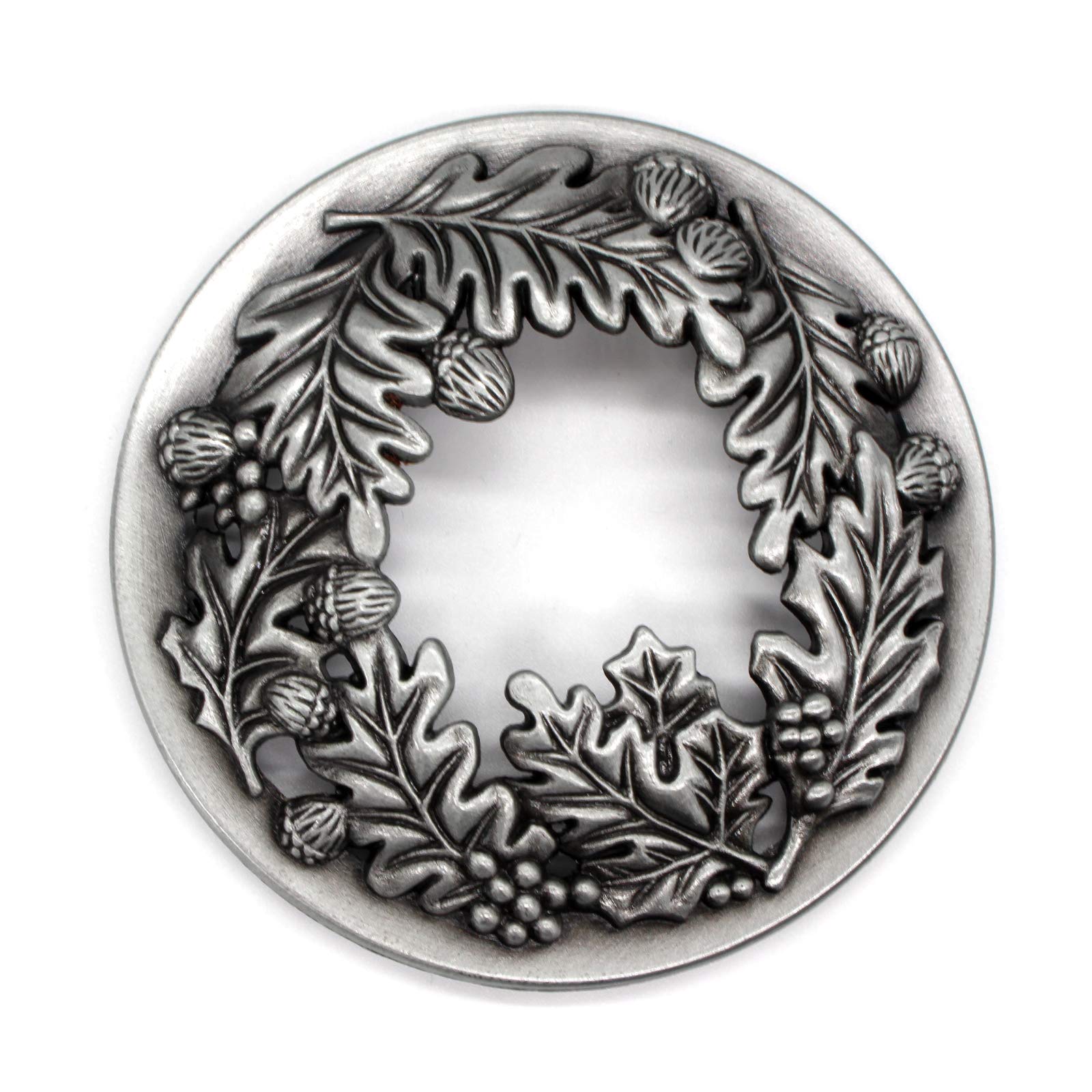 Hion Scented Candle Topper Illuma Lid Jars Cover Shade Sleeves, Help Burn More Evenly, Candle Accessories Decorations Increases Atmosphere Party Gifts for Women(Holy Fruit Silver)