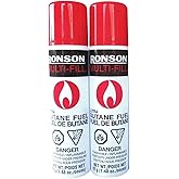Ronson Multi-Fill Ultra Butane Fuel 1.48 oz 42 g Lot of 2