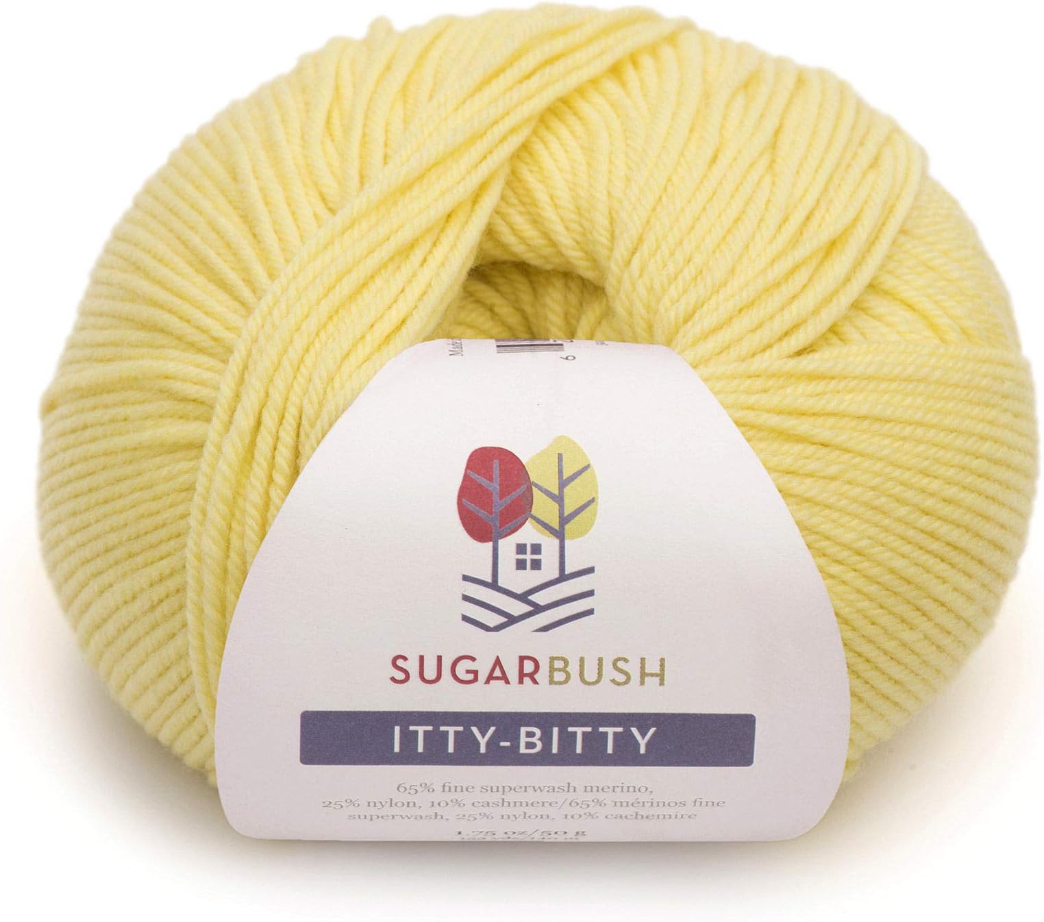Sugar Bush Yarn Itty-Bitty Fine Weight, Lemon