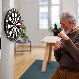 HelaCueil Safe Dartboard Set Ø42cm 16.5 inch with 6 Darts Soft Tip view 3
