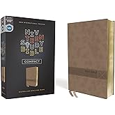 NIV, Teen Study Bible (For Life Issues You Face Every Day), Compact, Leathersoft, Brown, Comfort Print