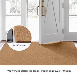 BESTVUE 4' x 42' Runner Rugs with Rubber