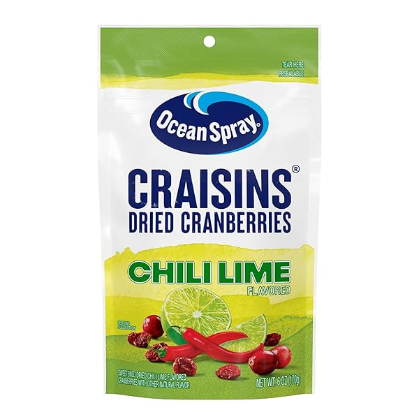 OCEAN SPRAY® CRAISINS® SWEETENED DRIED CRANBERRIES, CHILI LIME,...