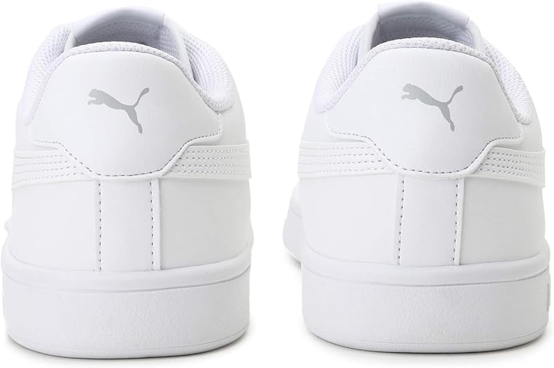 Puma smash v2 l, calçados esportivos adultos unissex, bianco (branco branco), 43 eu — foto 5 de 8