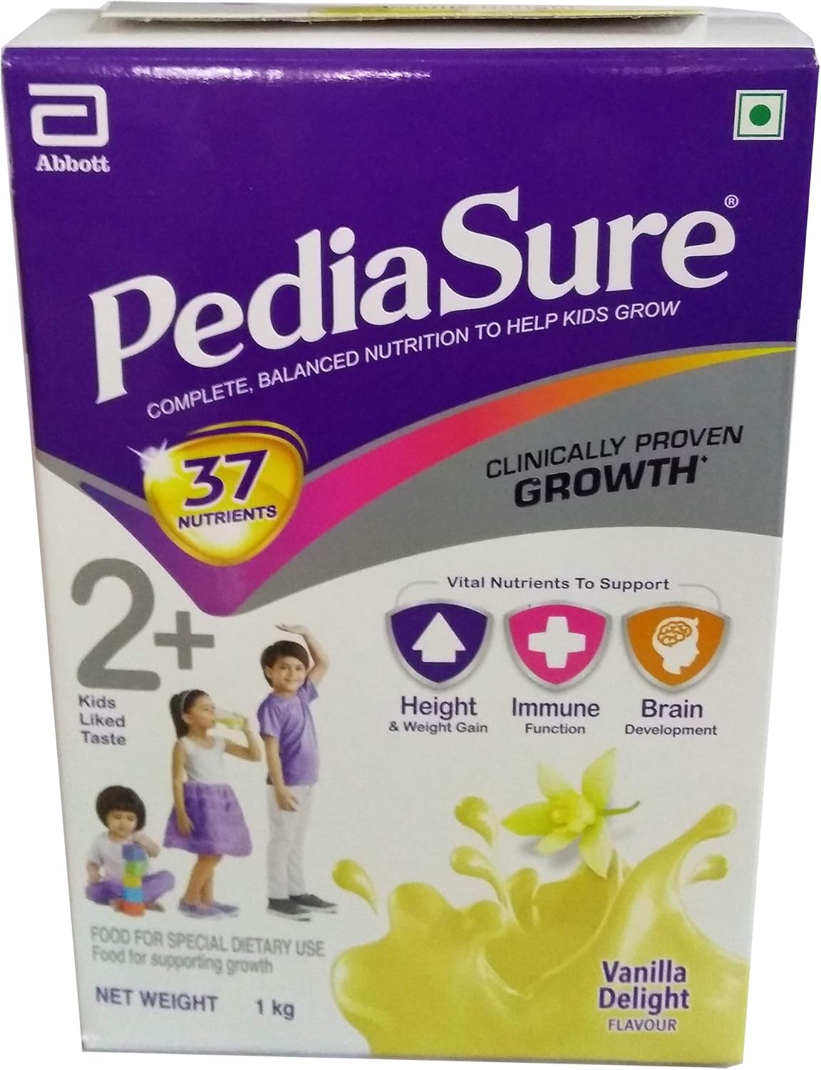 Abbott Pediasure Vanilla 1kg Compleet Gebalanceerde Voeding Refill Pack Amazon Nl