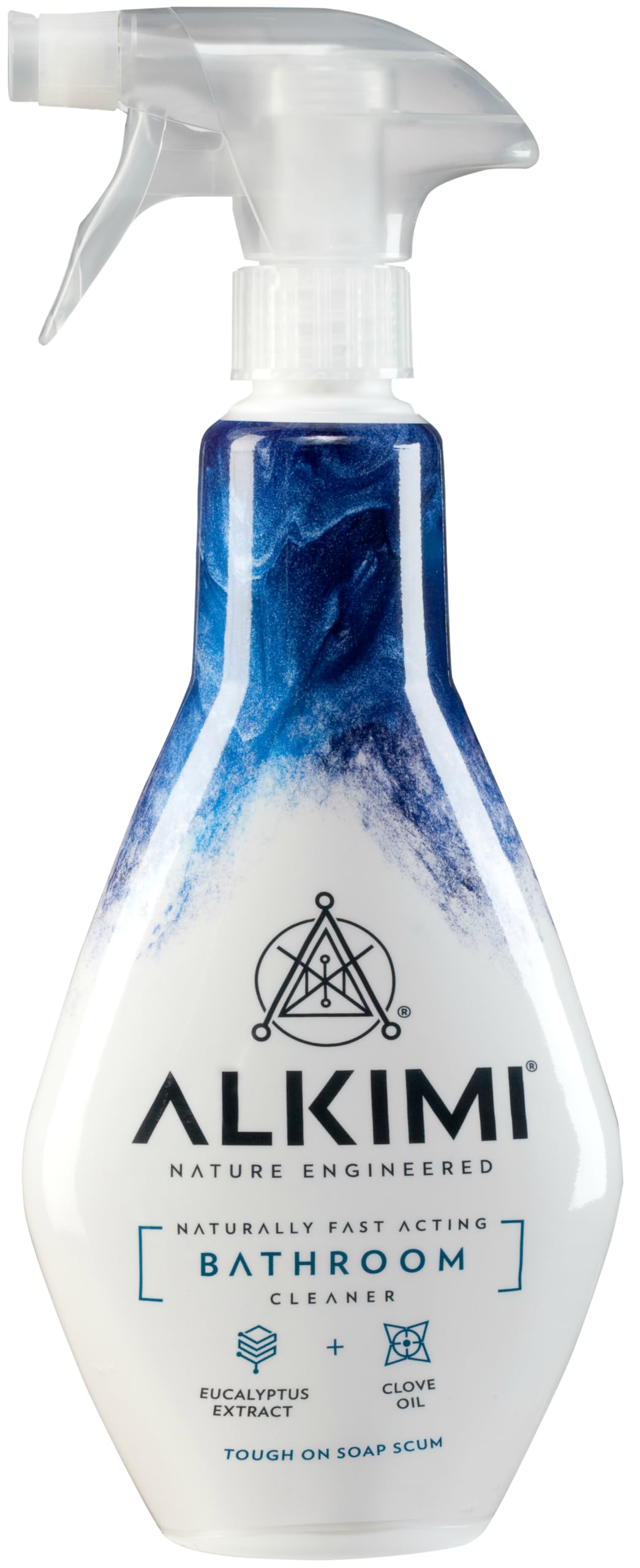 ALKIMI Bathroom Cleaning Spray – Powerful Cleaning, No Harsh Chemicals, with Natural Eucalyptus Extract & Clove Oil