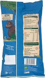 Organix Gruffalo Claws Cheese & Onion Toddler Snacks 12m+ 4 x 15g Bags x3 Packs view 2
