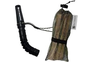 Outdoor Hunting Lab Deer Call for Whitetail Deer and Rattle Bag Buck Call - Authentic Deer Antlers Rattling Sound - Realistic Deer Caller for Doe Bleat and Fawn Distress Calls