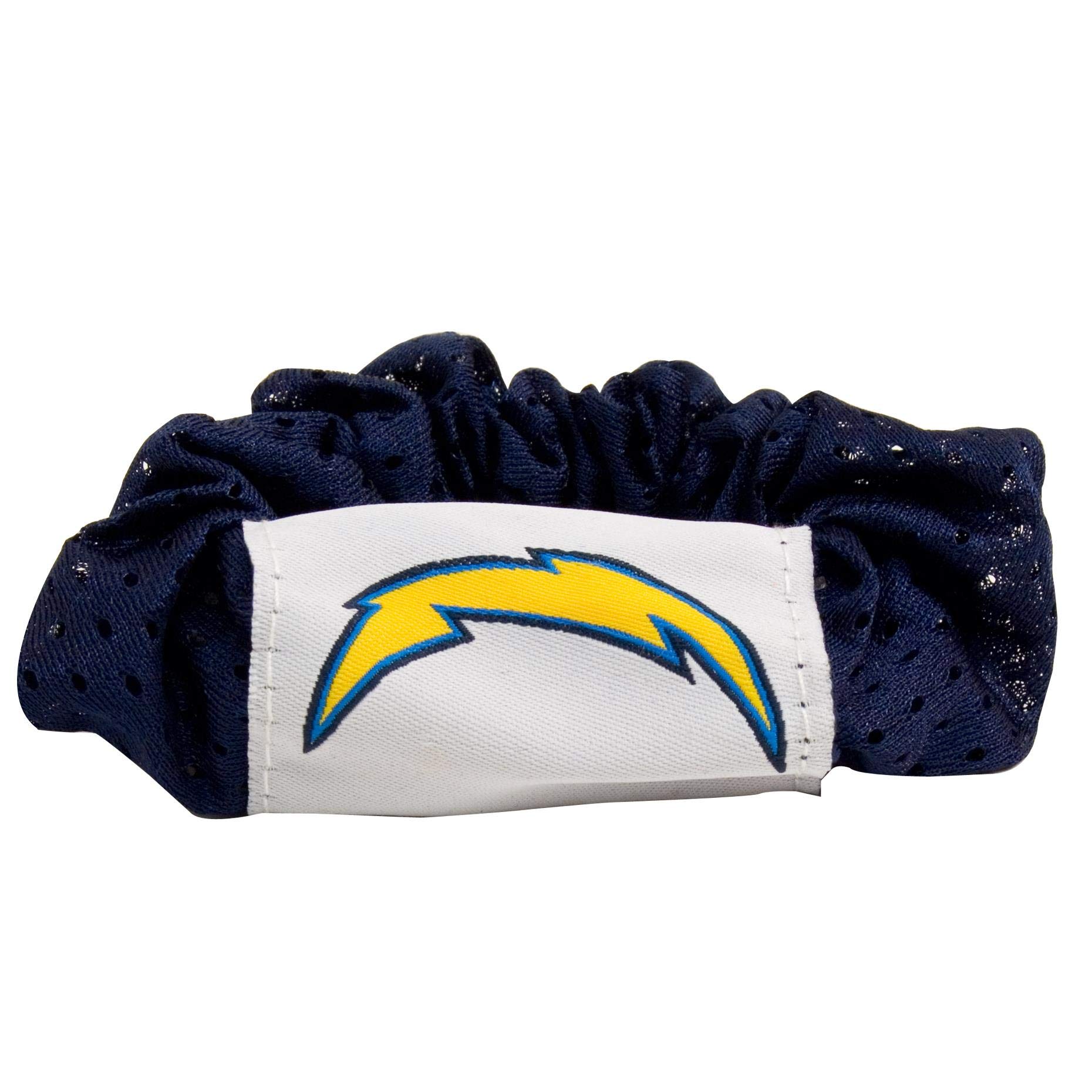 Littlearth Women's NFL San Diego Chargers Jersey Hair Scrunchie, One Size, Team Color