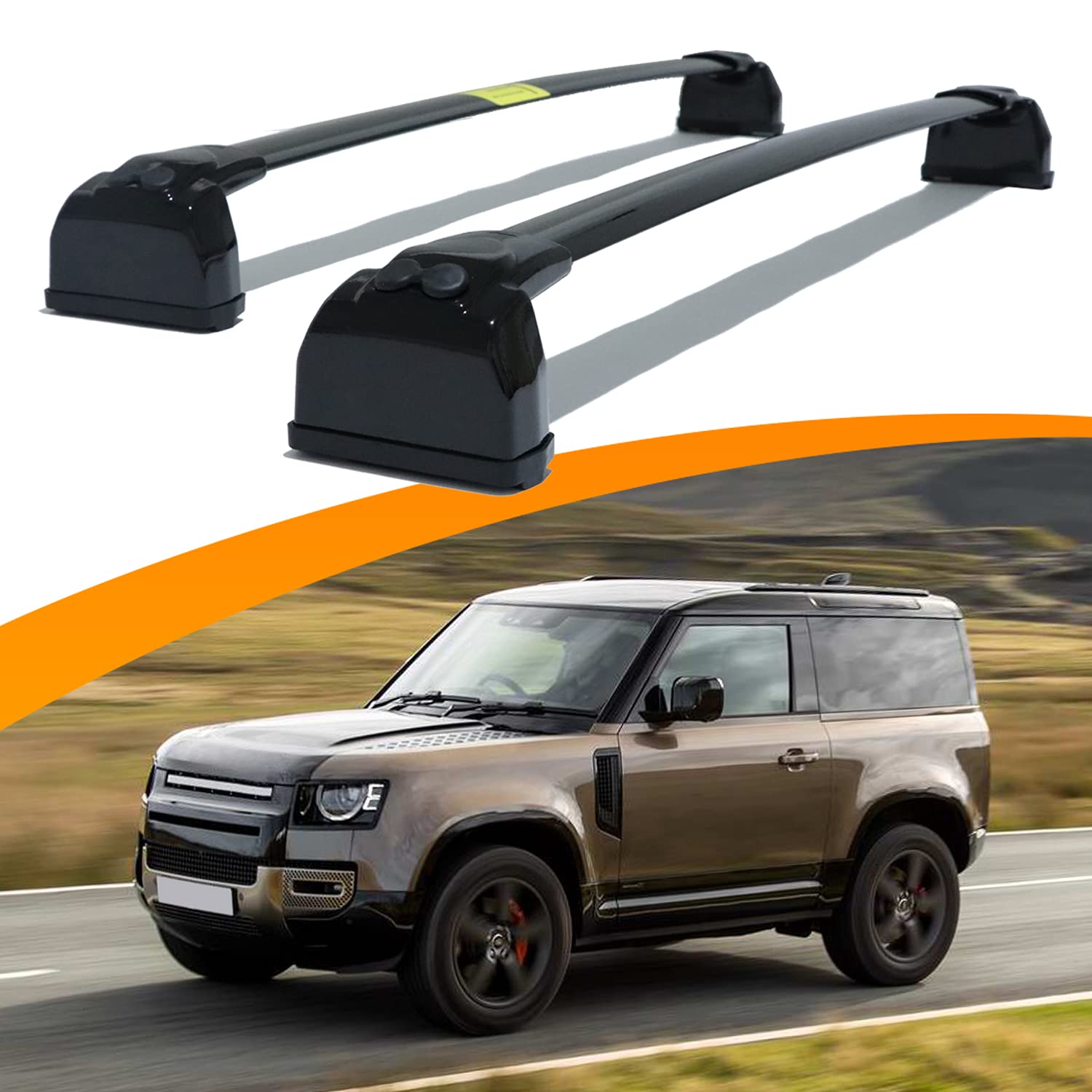 Snailfly Roof Rack Cross Bar Fit for 2020-2025 Land Rover Defender