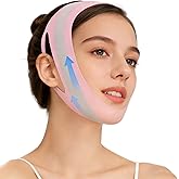 V Line Lifting Mask Chin Strap for Sleeping, V Line Lifting Mask for Women,Jaw Exerciser,Face Lifting Strap, Face Toning Belts