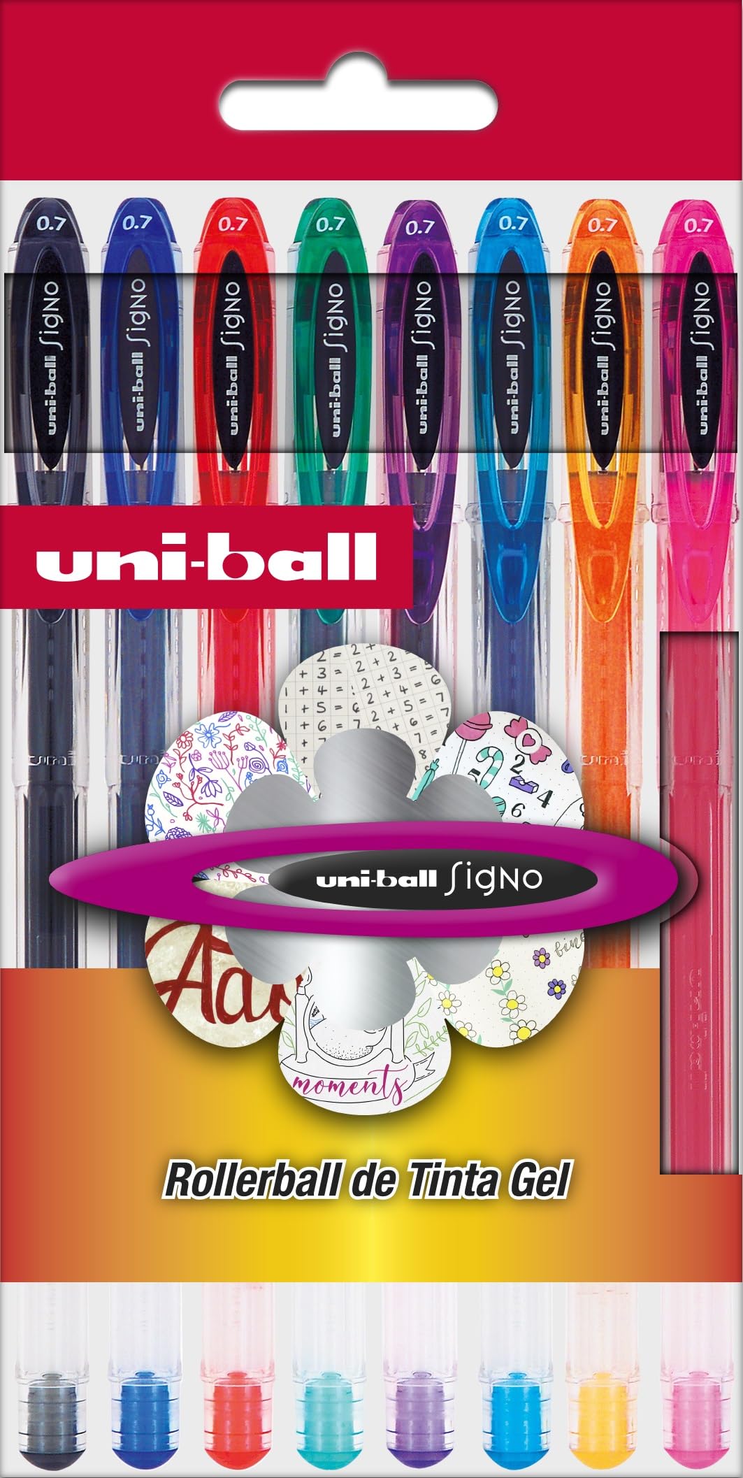 Uni-Ball 945288 UM-120 Set of 8 Pens
