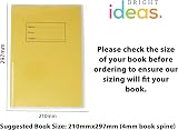Bright Ideas Clear PVC Book Covers A4 434x308mm 250 micron PK10 BI9000 view 2