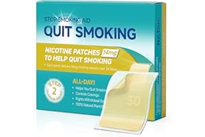 Nicotine Patches 14 mg, Quit Smoking Step 2, Transdermal System Nicotine Patch, Easy & Effective Stop Smoking Aids That Work 