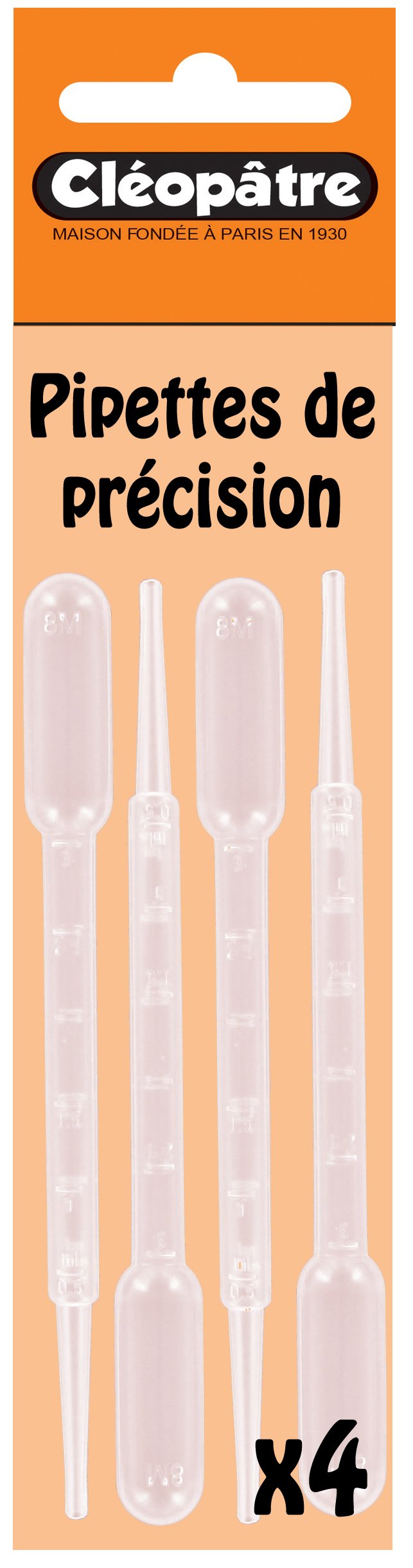 Cleopatre LOT4PIP Precision Pipettes Set of 4