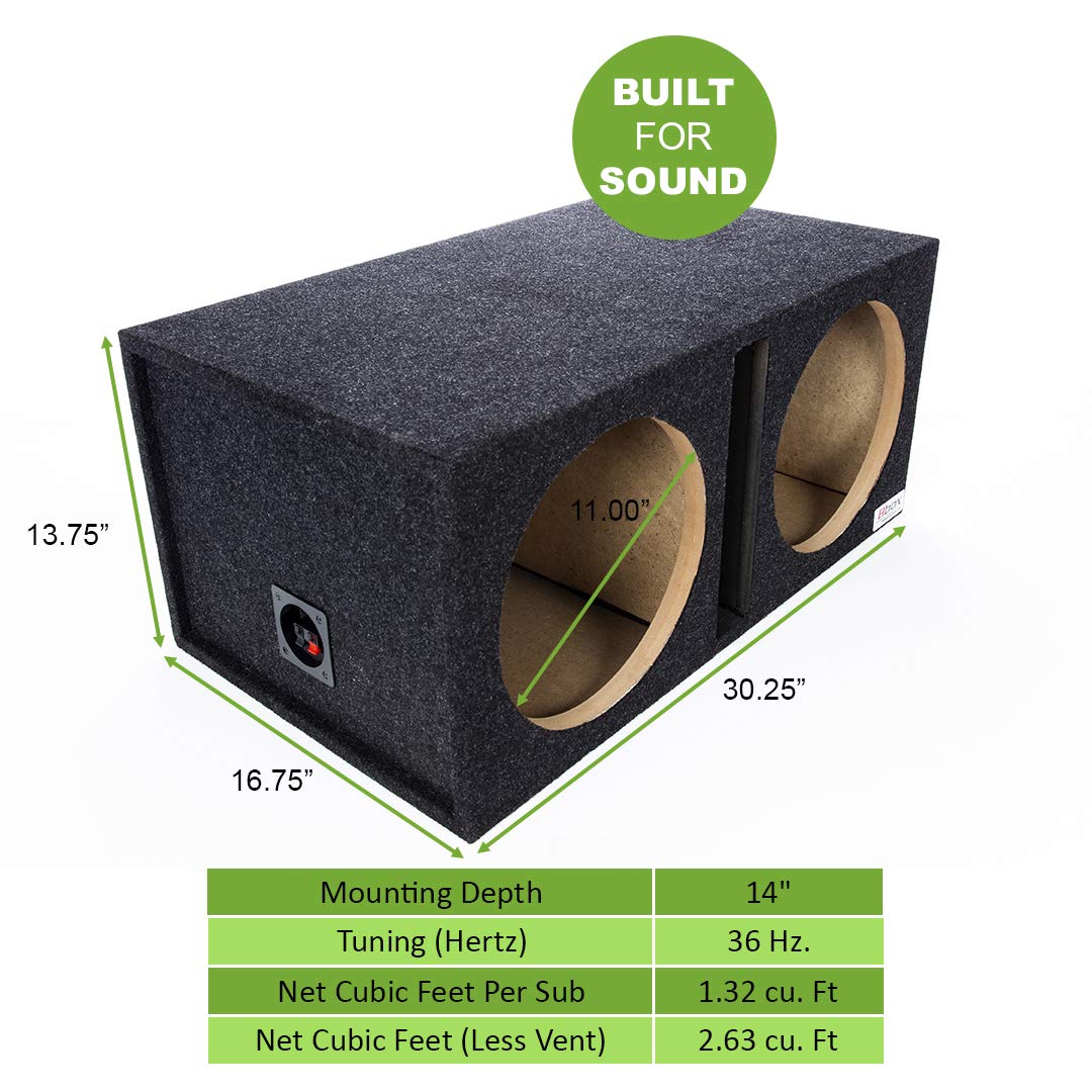 Bbox Dual Vented 10 Inch Subwoofer 