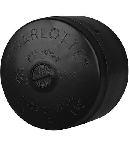 Amazon.com: Genova Products 80151 ABS-DWV Caps, 1 1/2