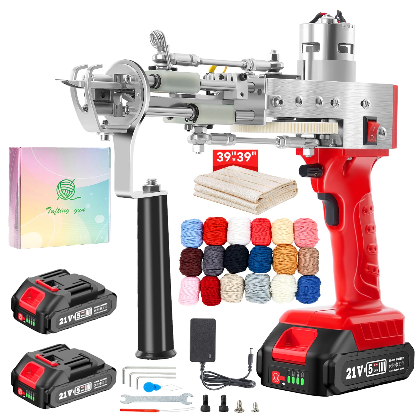 Mua BESGEER 2023CordlessRugTuftingGunKit TuftingGunStarterKit